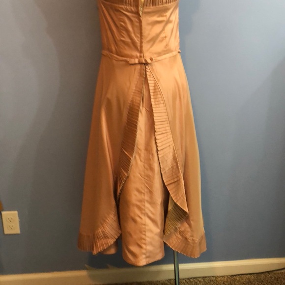 Amazing vintage 50’s taffeta party dress pink - Picture 4 of 4
